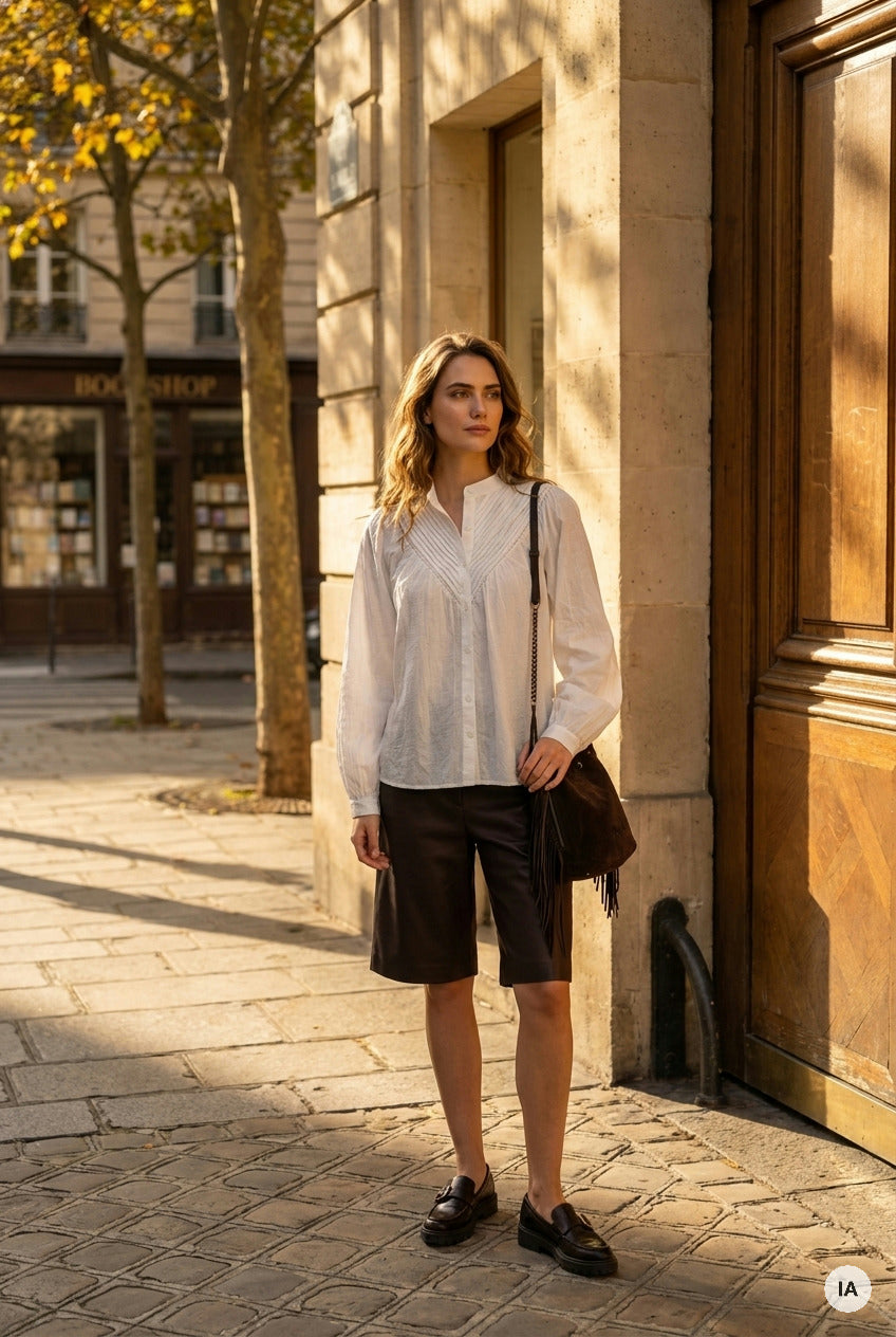 LUNA SHIRT - THE KORNER SHIRT — Image générée par IA