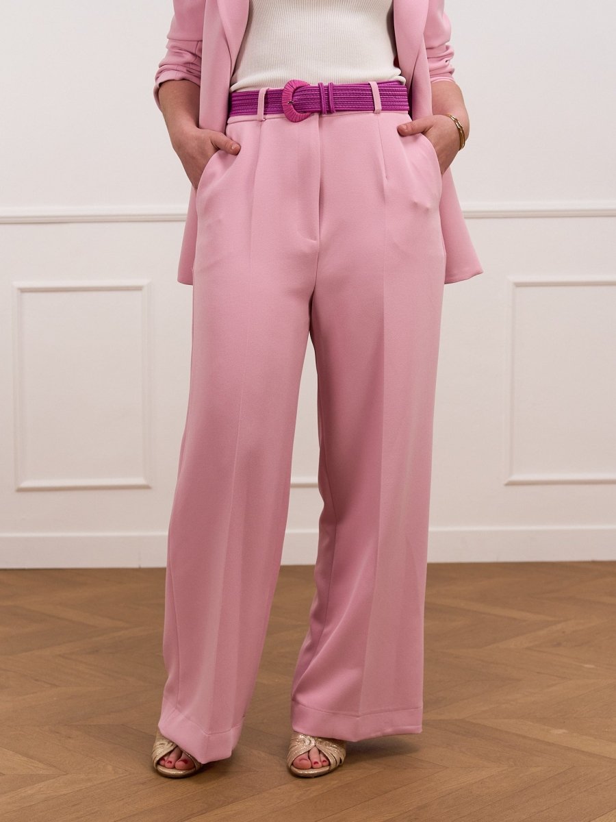 Pantalon Charonne ROSE - OPULLENCE Pantalon pour femme