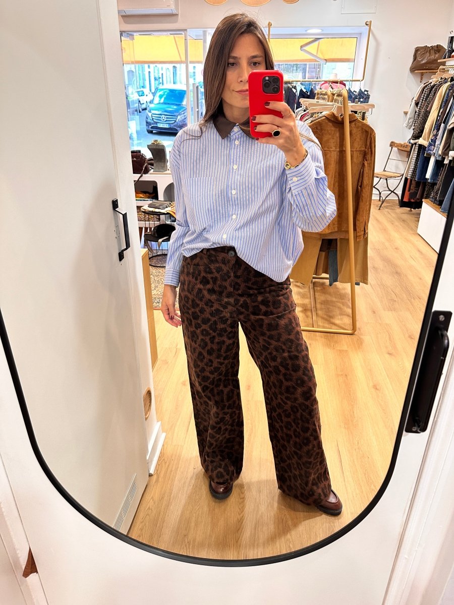 Pantalon Fred MARRON - THE KORNER Pantalon