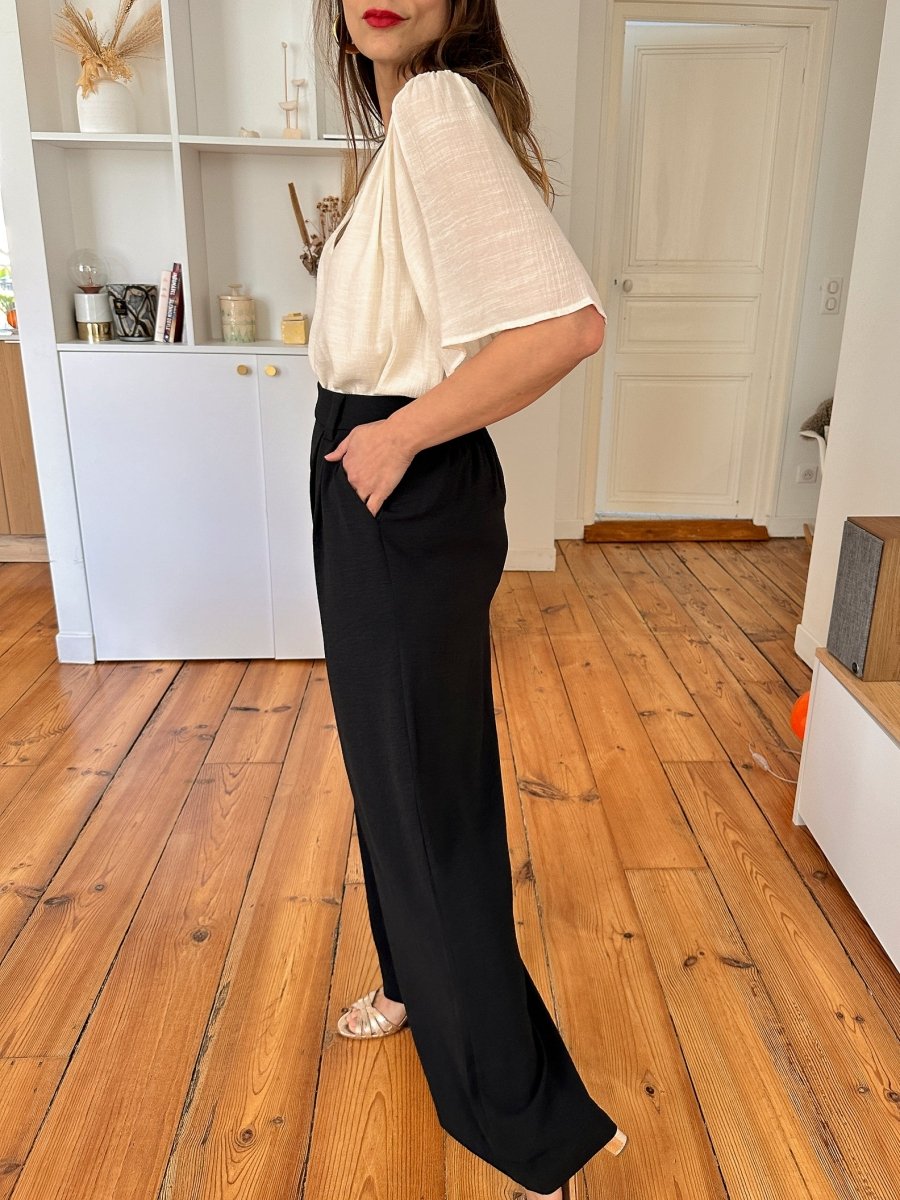 Pantalon Lexie NOIR - YCOO Pantalon pour femme