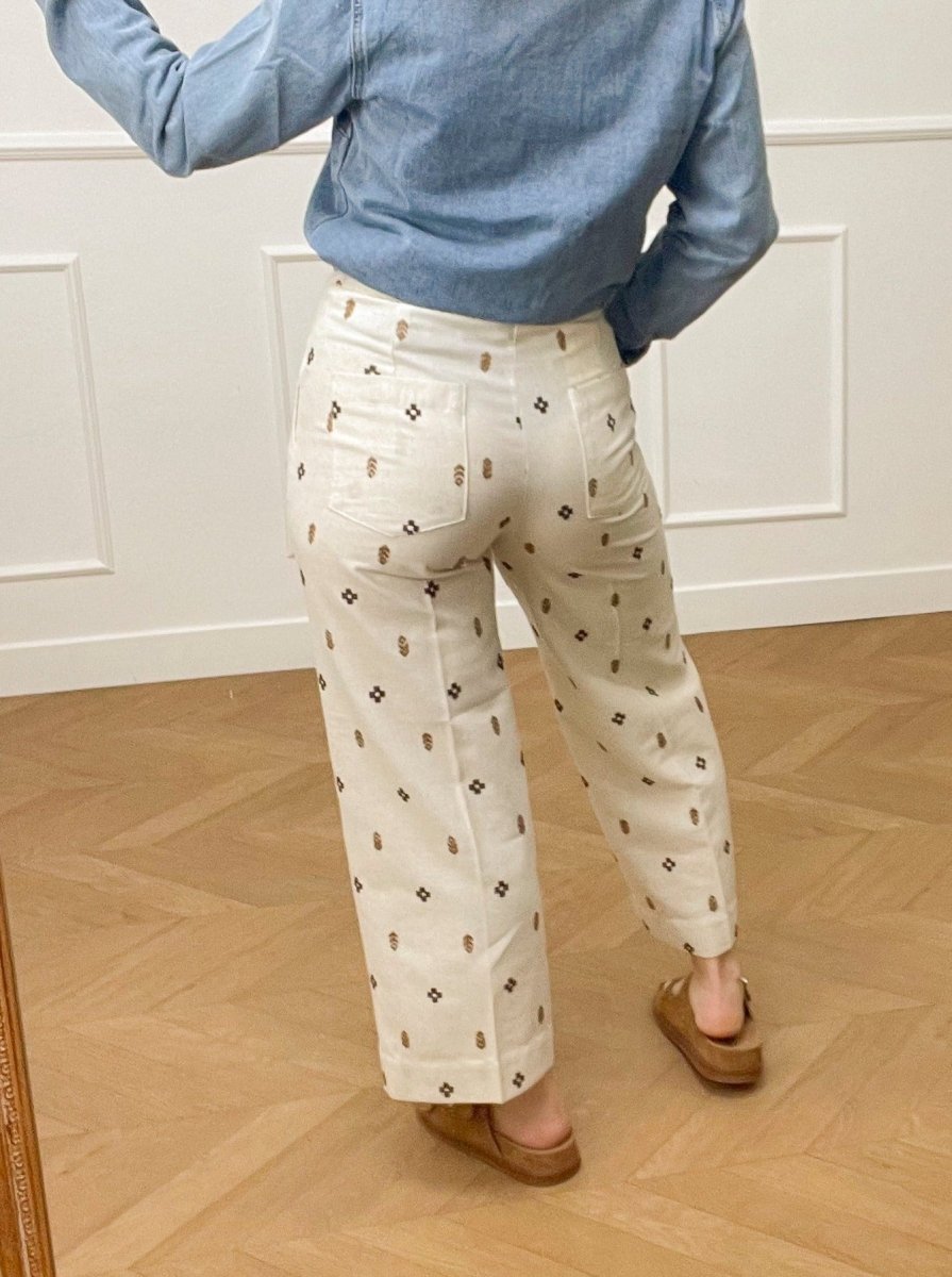 Pantalon Messina CAMEL beige - GRACE ET MILA Pantalon pour femme