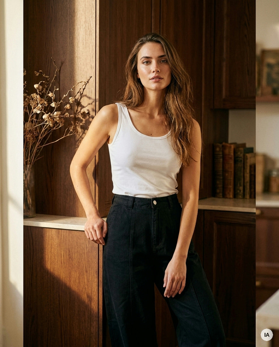PANTALON PERLA - LAUREPLUSMAX divers — Image générée par IA