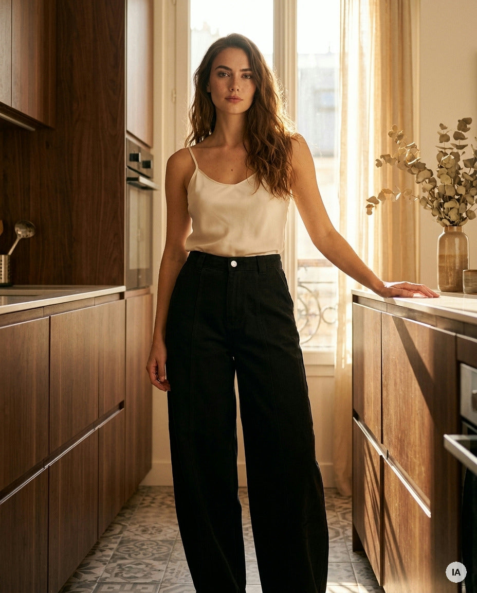 PANTALON PERLA - LAUREPLUSMAX divers — Image générée par IA