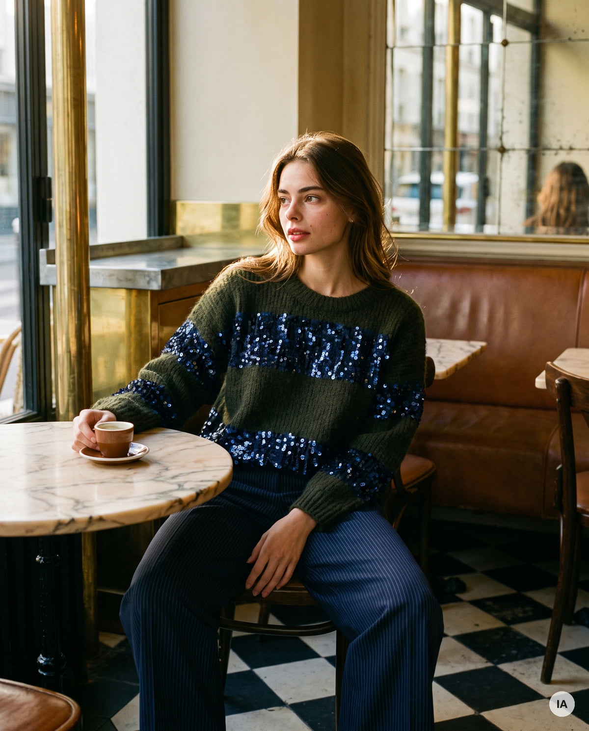 PULL ASTRAL - MINUIT DOUZE Pull — Image générée par IA