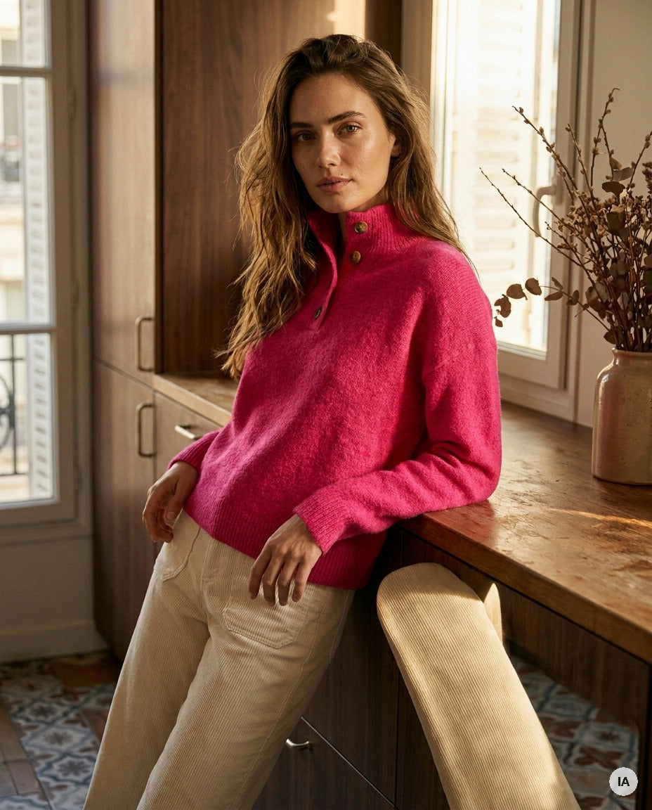 PULL NATHANIELLE ROSE - ORFEO PULL — Image générée par IA