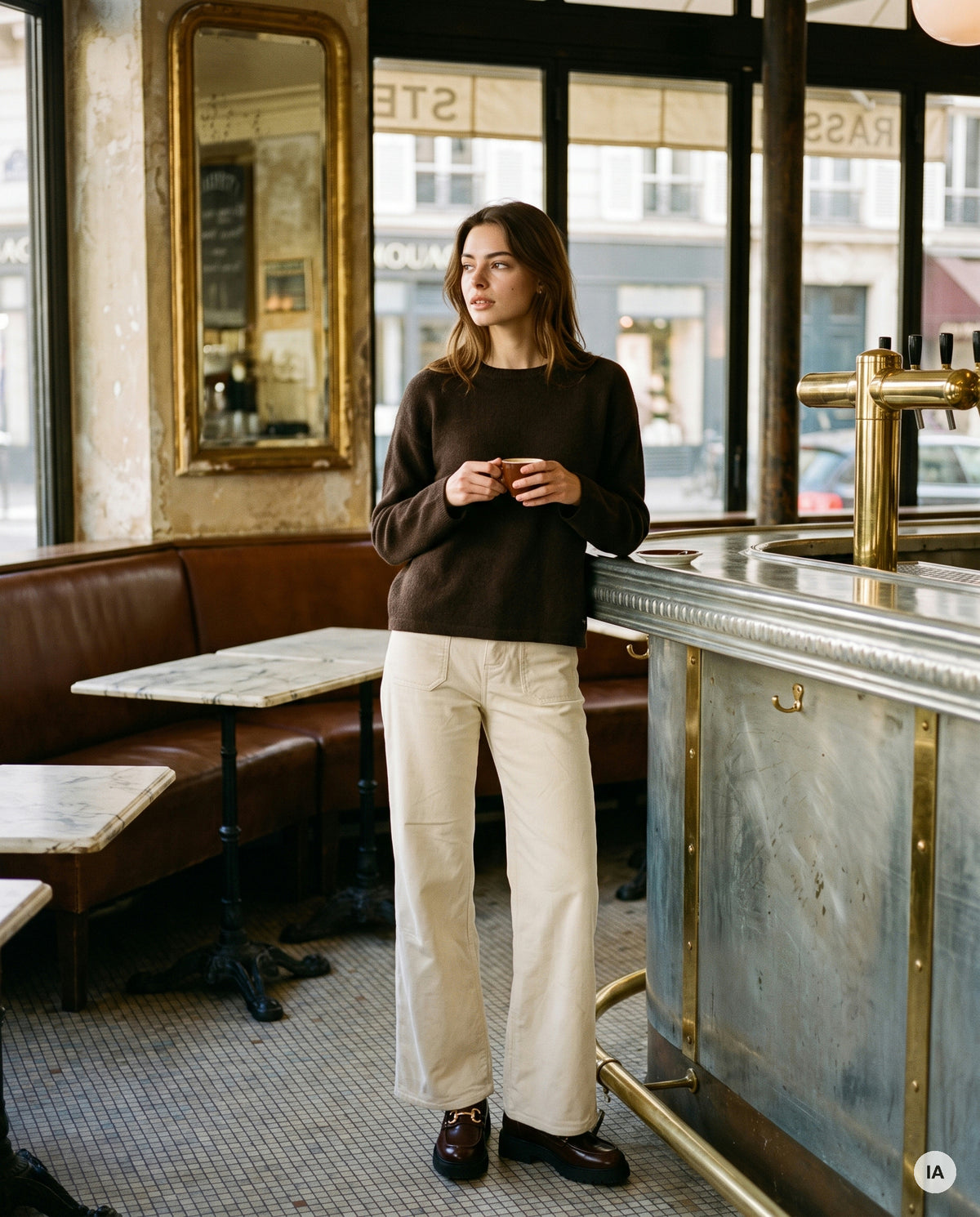 PULL SAMBA CHOCOLAT - ORFEO PULL — Image générée par IA
