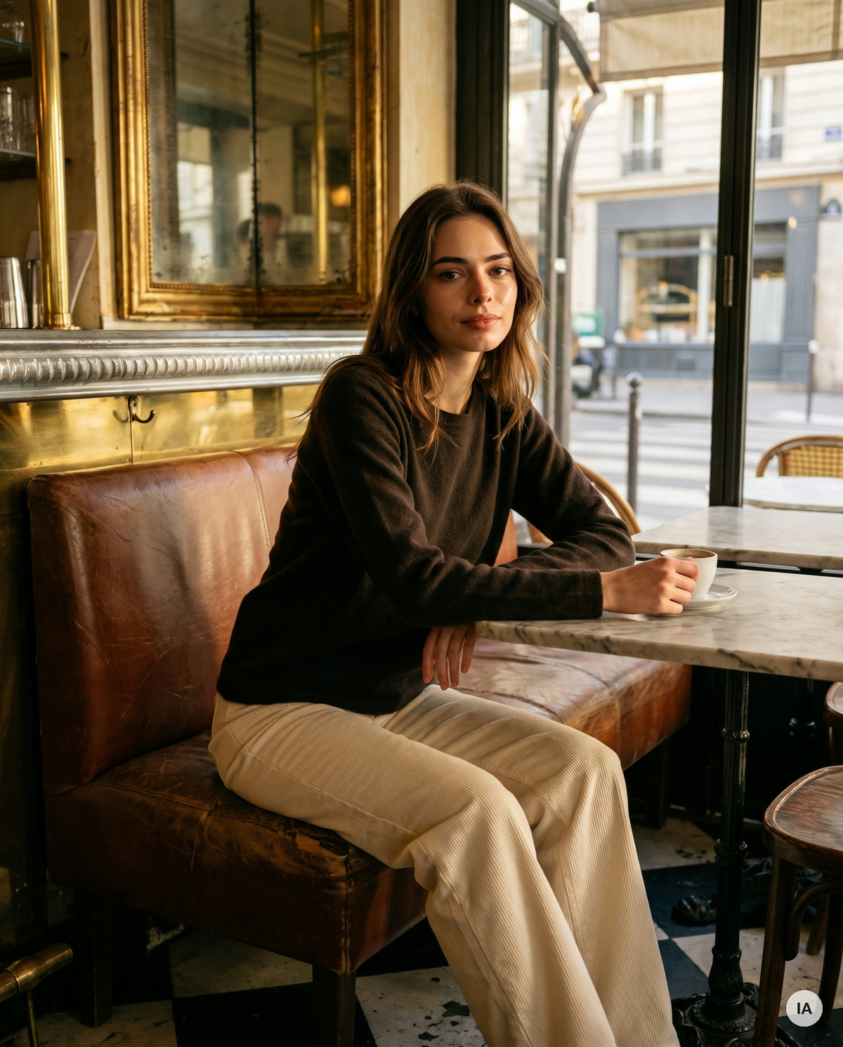 PULL SAMBA CHOCOLAT - ORFEO PULL — Image générée par IA