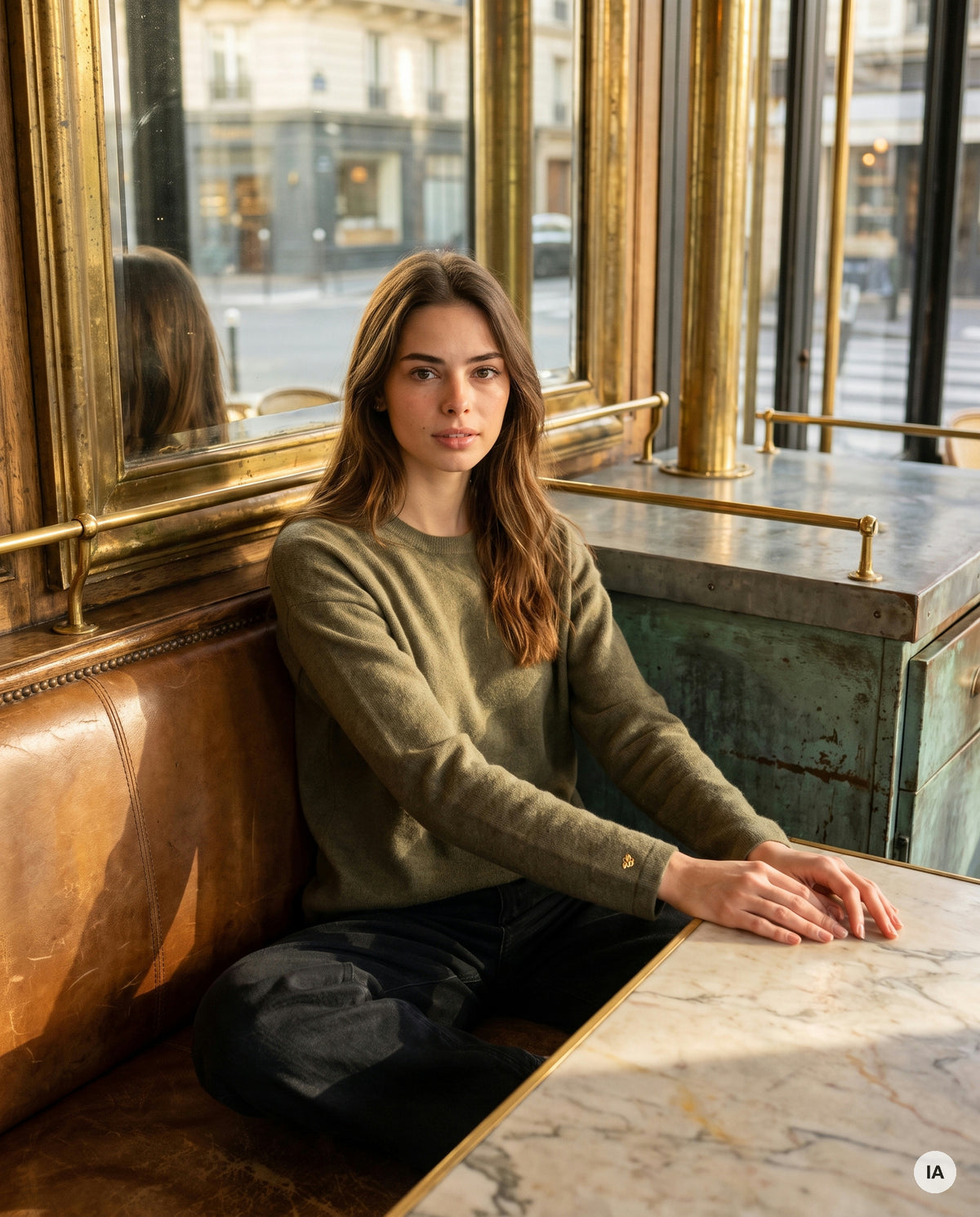 PULL SAMBA KAKI - ORFEO PULL — Image générée par IA