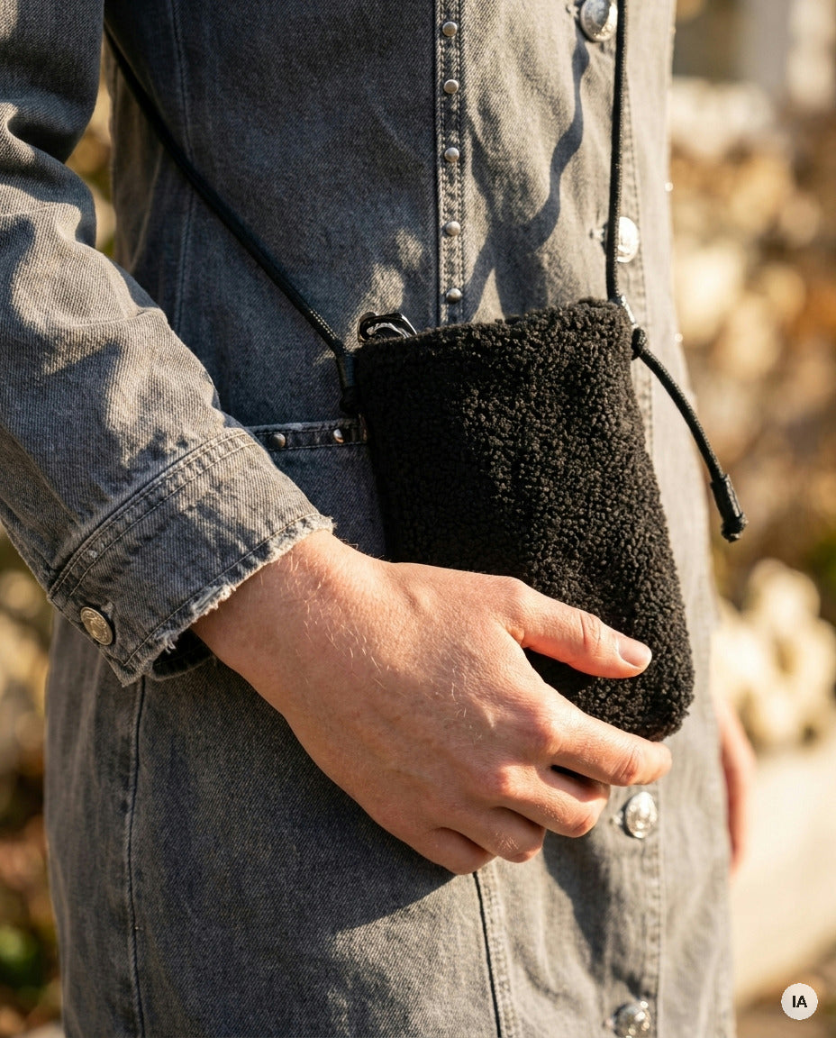 SAC GINA NOIR - ORFEO SAC — Image générée par IA