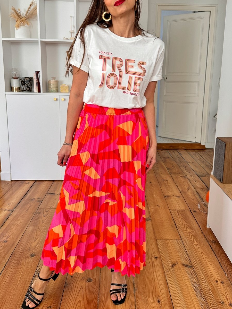 T-shirt Belle ECRU - Loëla Top pour femme
