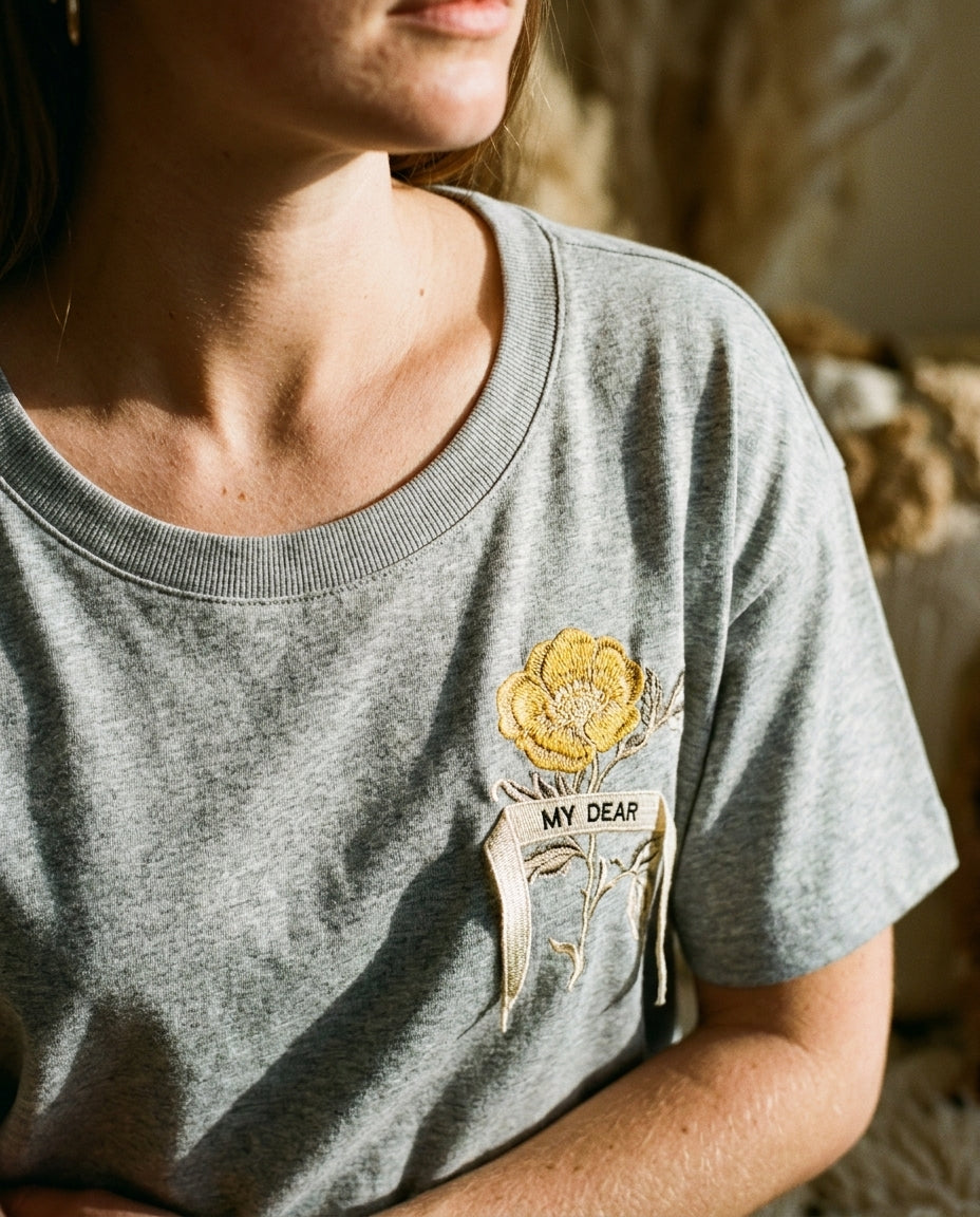 T-SHIRT SOHANNE GRIS CHINE - ORFEO T-SHIRT