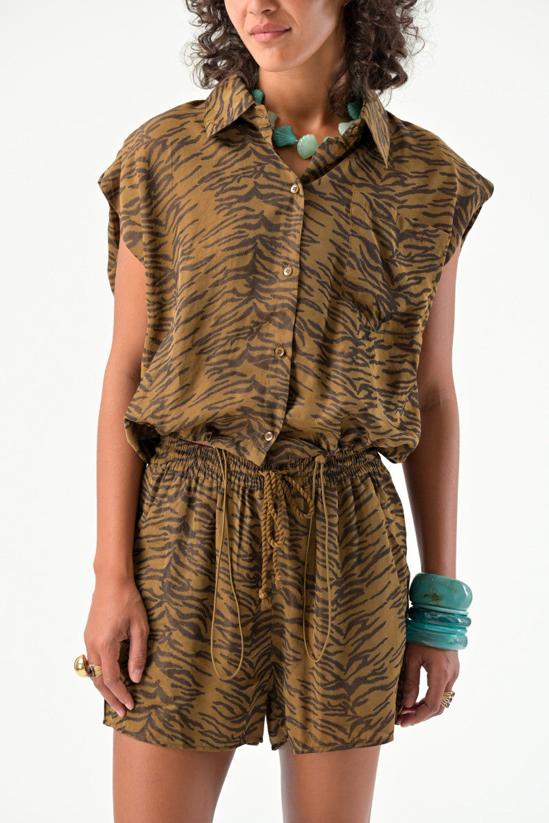 TOP GABIN Leopard