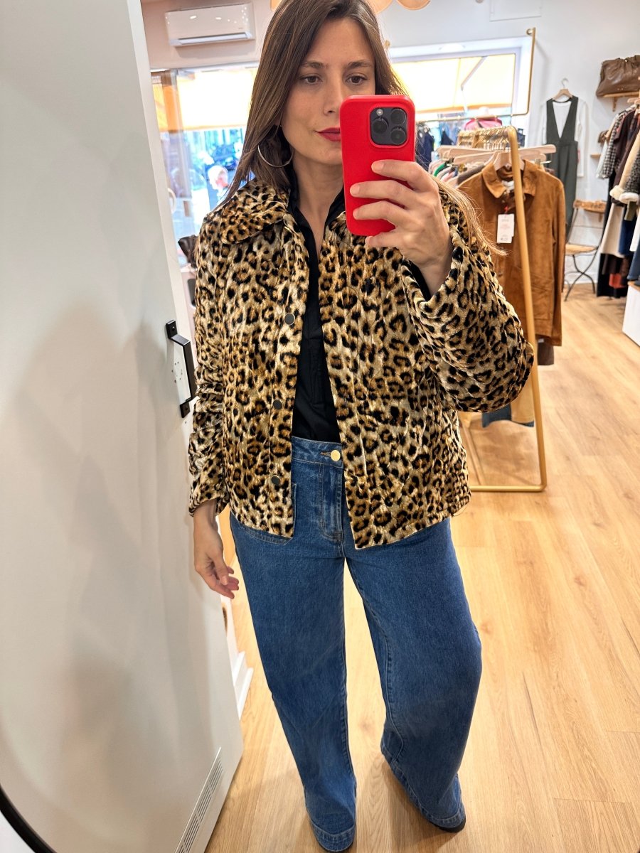 Veste Paris LEOPARD - JANE WOOD Manteau