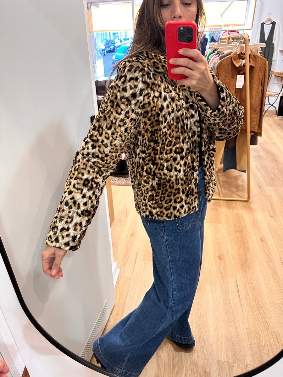 Veste Paris LEOPARD - JANE WOOD Manteau