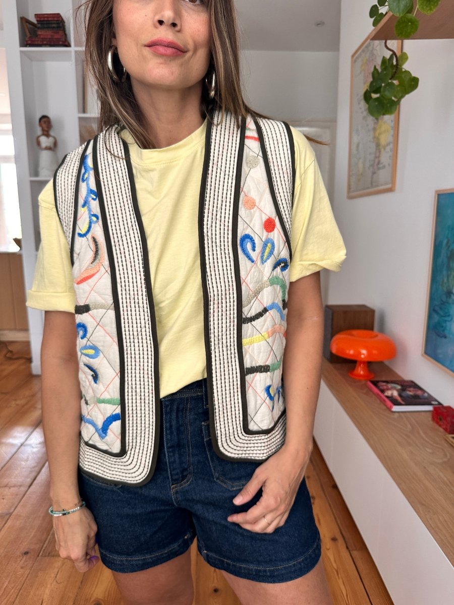Veste Redwan ECRU - Casbah Love Veste