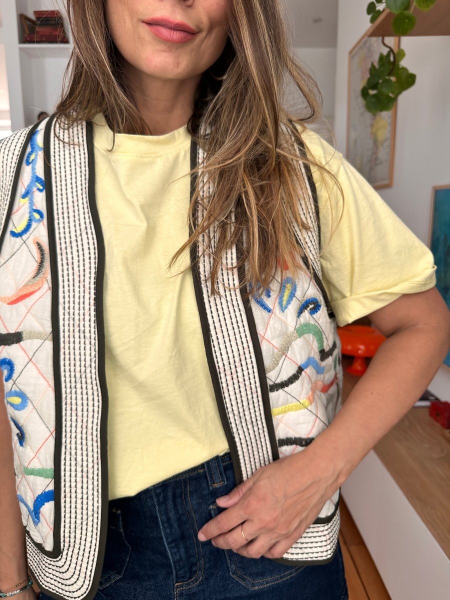 Veste Redwan ECRU - Casbah Love Veste