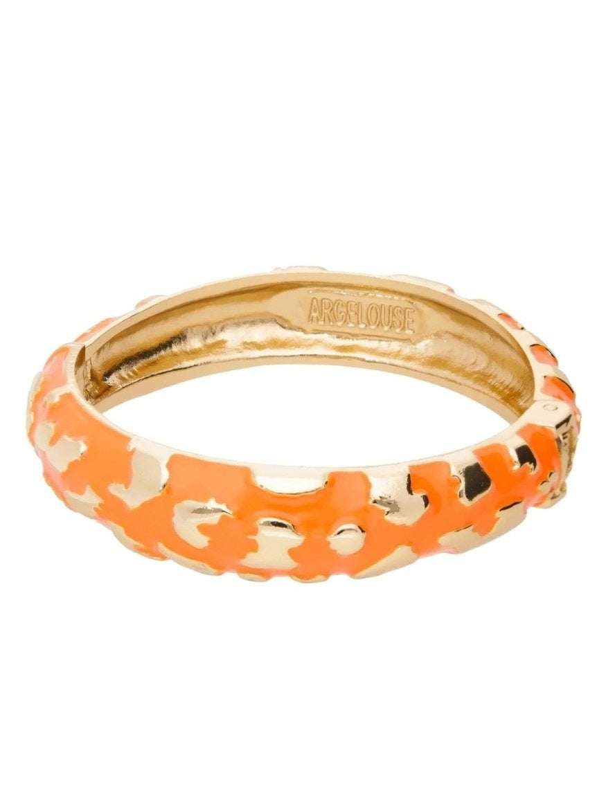 Bracelet Amok Leopard TANGERINE - ARGELOUSE Bracelet pour femme