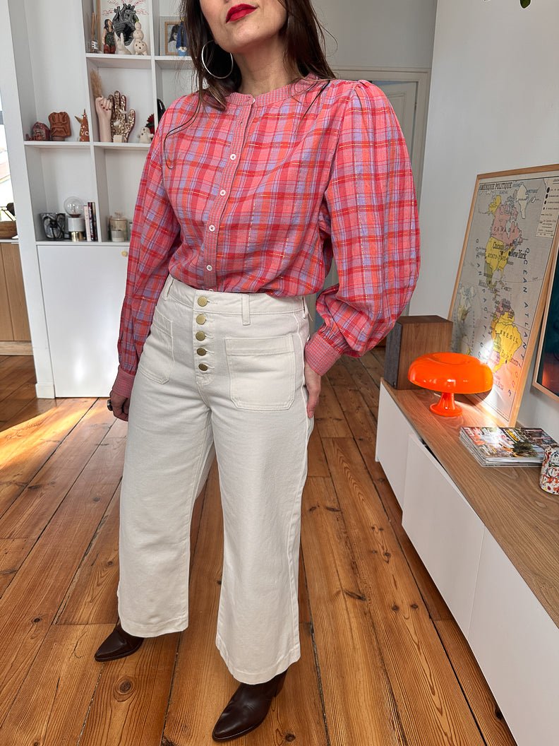 Jeans Atlanta BLANC - LA PETITE ETOILE Pantalon pour femme