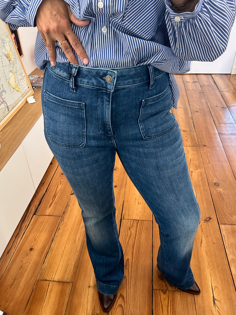 Jeans Marley DARK BLEU - NVY Pantalon pour femme
