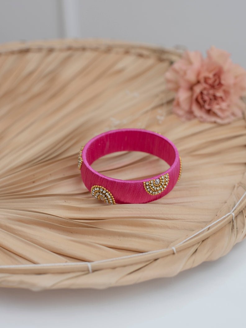 Jonc Tika Rainbow ROSE - ARGELOUSE Bracelet pour femme
