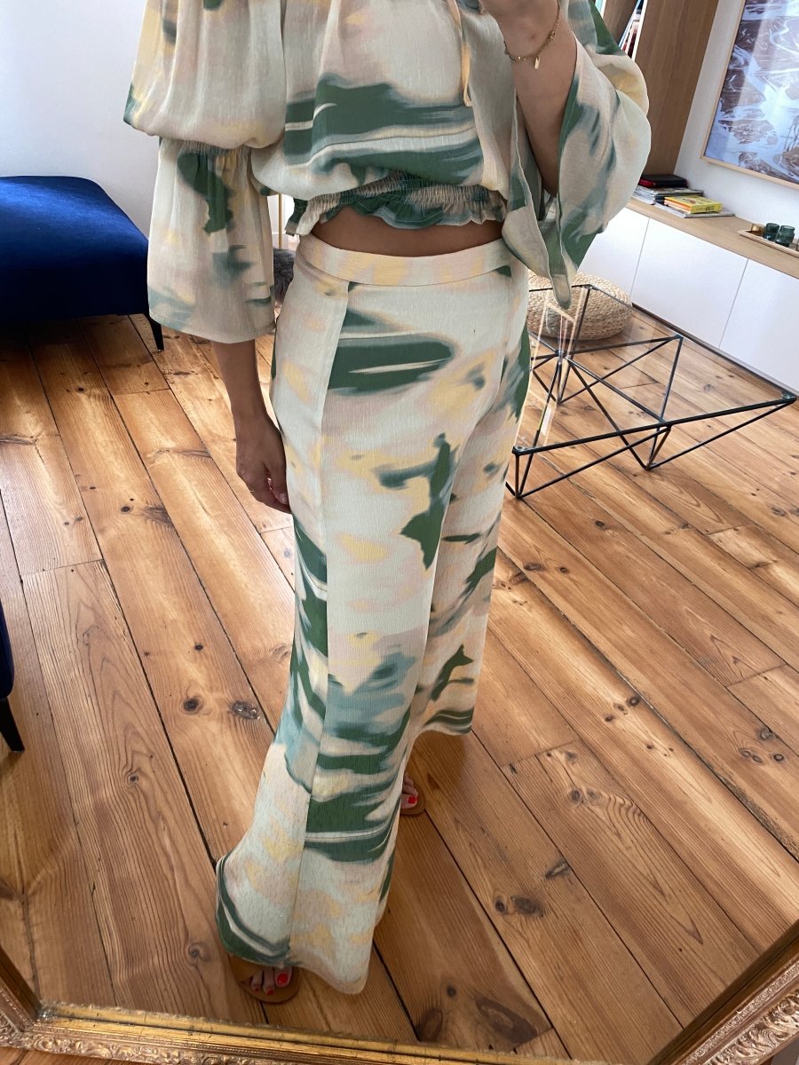 Pantalon Abba IVOIRE - JANE WOOD Pantalon pour femme