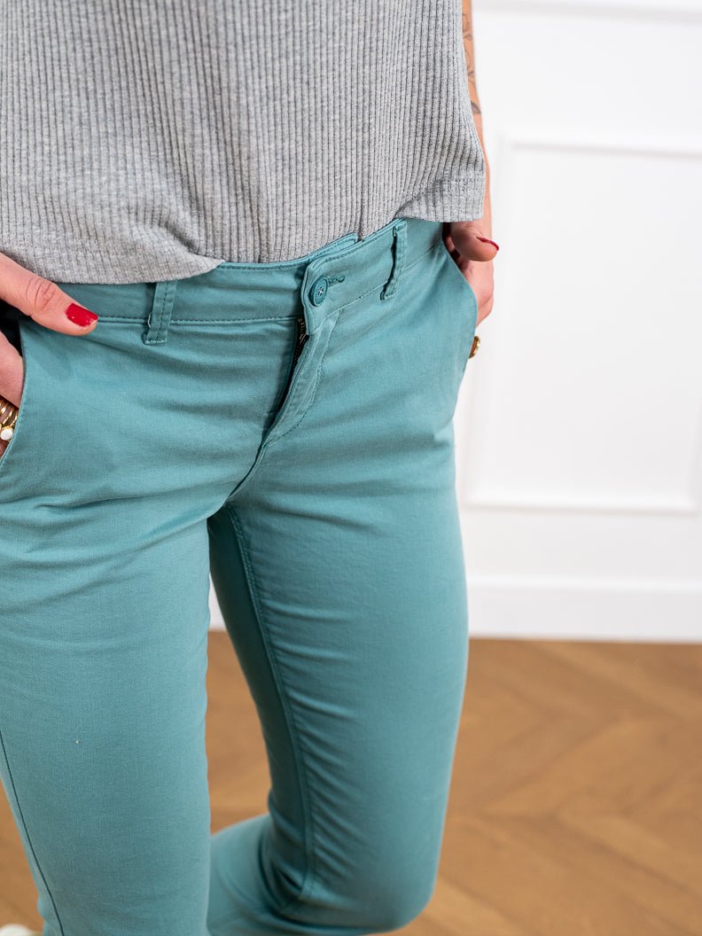 Pantalon Joy PORCELAINE - HAPPY Pantalon pour femme
