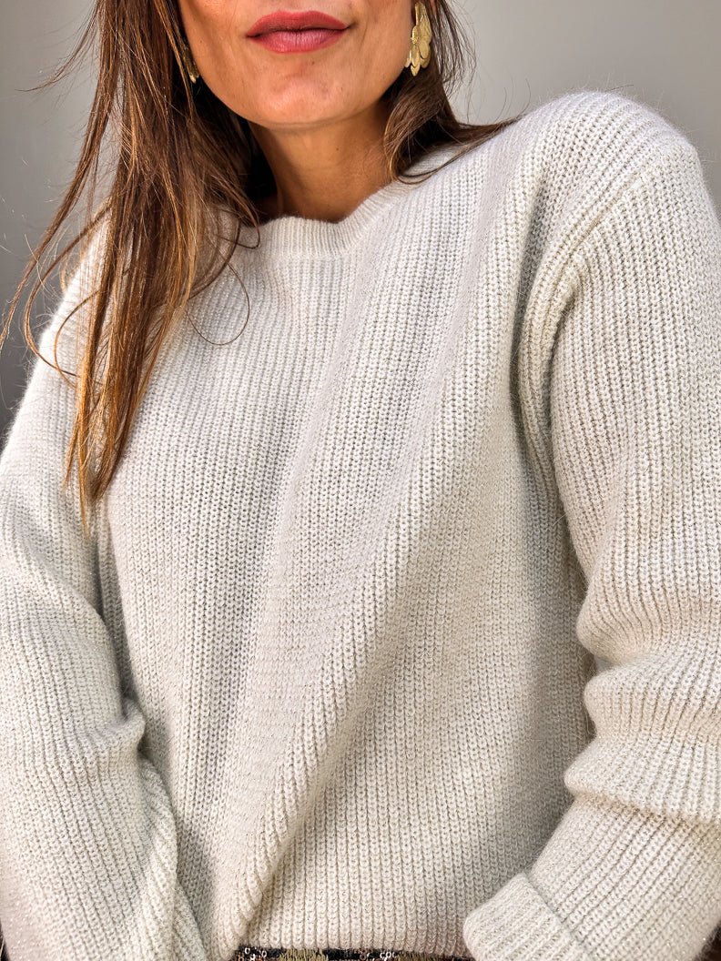 Pull Dany BEIGE - LOËLA Pull pour femme