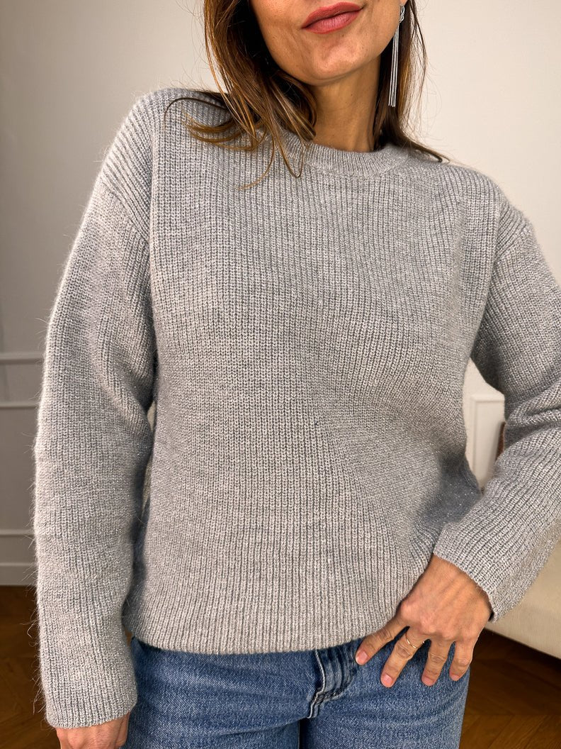 Pull Dany GRIS - LOËLA Pull pour femme