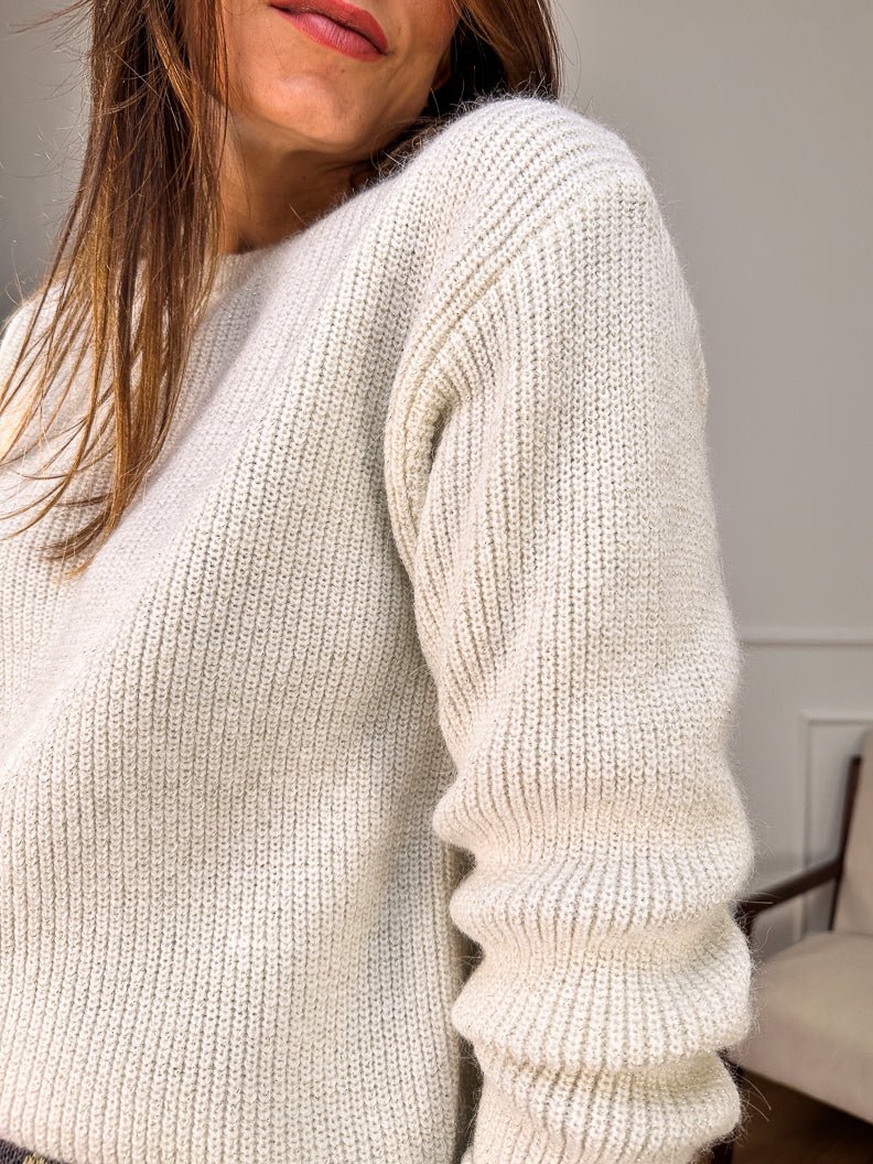 Pull Dany BEIGE - LOËLA Pull pour femme