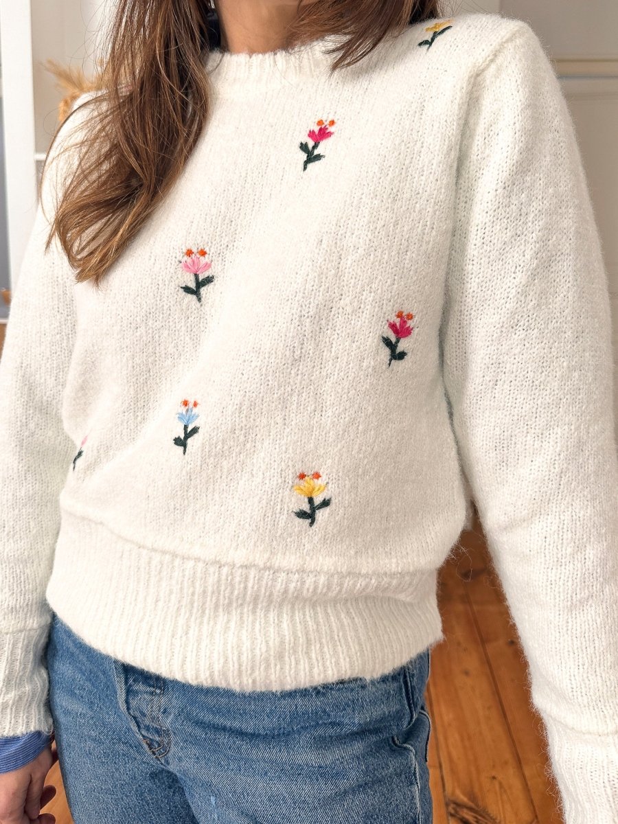 Pull Fanny BLANC - Loëla Pull pour femme