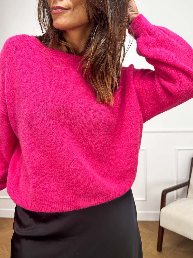 Pull Margaux ROSE - LOËLA Pull pour femme