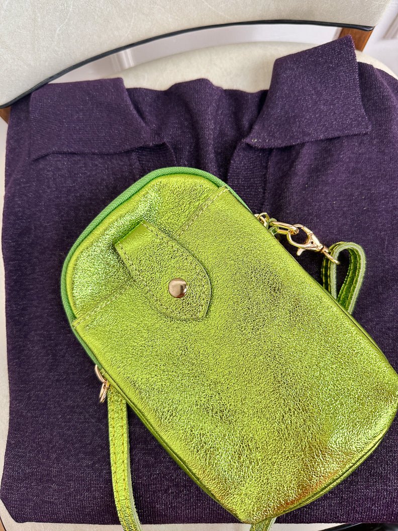 Sac Carla VERT ANIS - LOELA SELECTION Sac à main pour femme