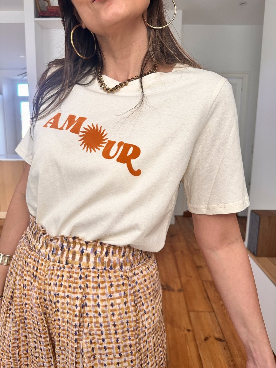 T-shirt Marisol BEIGE - GRACE ET MILA Top pour femme